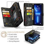 Solidenz Urban Wallet iPhone 13 Pro Max hoesje - Zwart - 6