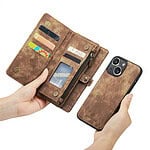 Solidenz Urban Wallet iPhone 13 hoesje - Bruin - 4