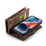 Solidenz Urban Wallet iPhone 13 hoesje - Bruin - 5