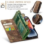 Solidenz Urban Wallet iPhone 13 hoesje - Bruin - 7