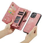 Solidenz Urban Wallet iPhone 13 hoesje - Roze - 4