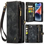 Solidenz Urban Wallet iPhone 13 hoesje - Zwart Main Image