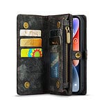 Solidenz Urban Wallet iPhone 13 hoesje - Zwart - 2