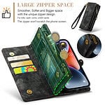 Solidenz Urban Wallet iPhone 13 hoesje - Zwart - 7