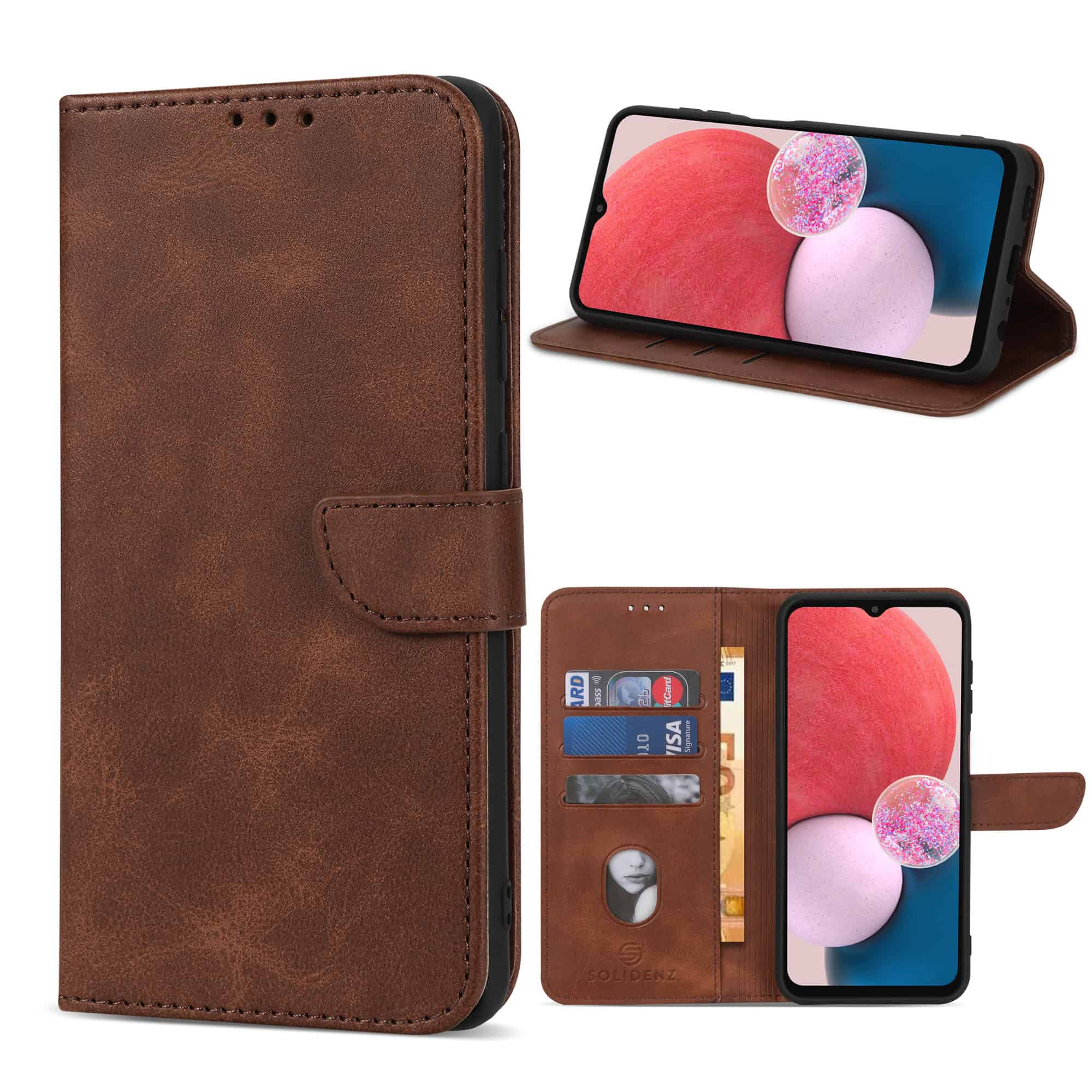 Solidenz bookcase Samsung A23 - Bruin Main Image