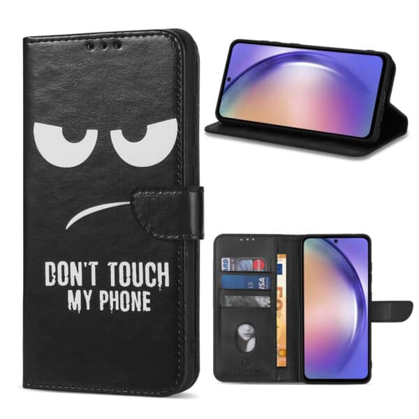 Solidenz bookcase Samsung Galaxy A15 - Don't Touch Me