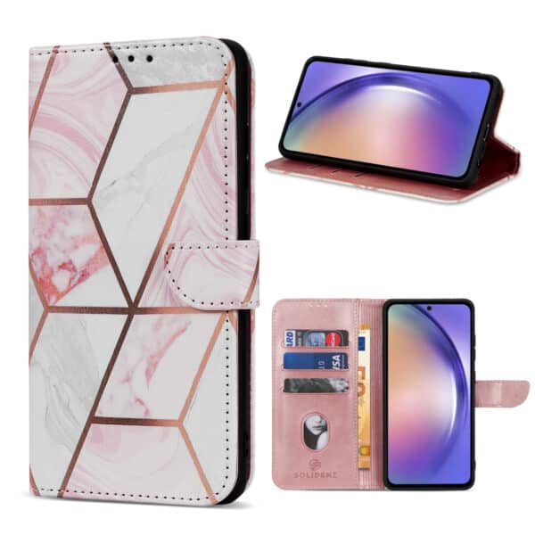 Solidenz bookcase Samsung Galaxy A15 - Marmer