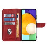 Solidenz bookcase Samsung A54 - Rood - 3