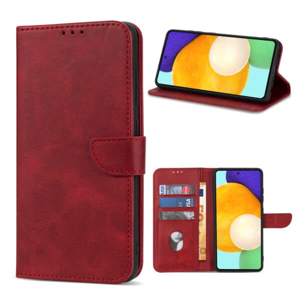 Solidenz bookcase Samsung S22 Plus - Rood