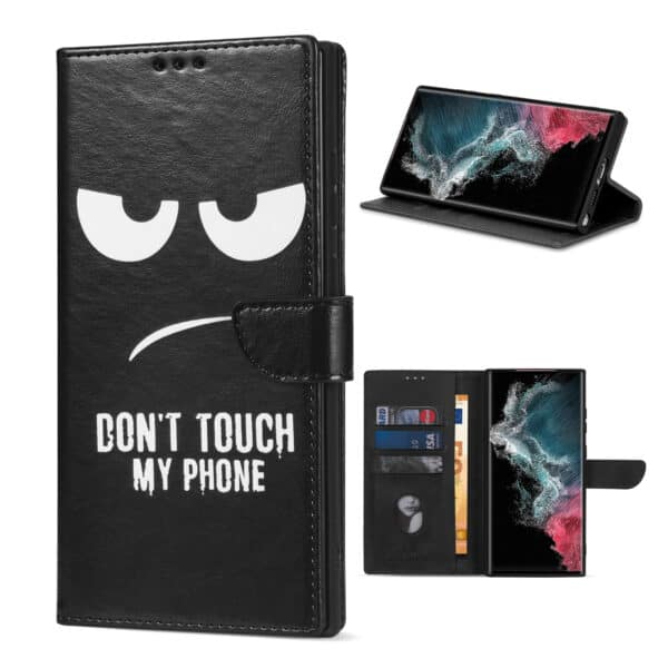 Solidenz bookcase Samsung S22 Ultra - Don't Touch Me