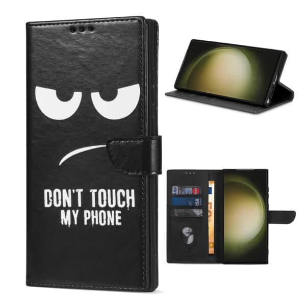 Solidenz bookcase Samsung S23 Ultra - Don't Touch Me