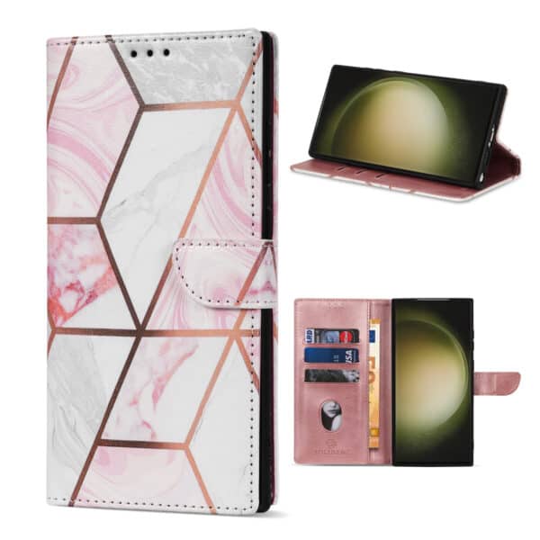Solidenz bookcase Samsung S24 Ultra - Marmer