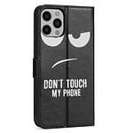 Solidenz bookcase iPhone 12 - iPhone 12 Pro - Don't Touch Me - 2