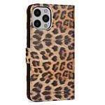 Solidenz bookcase iPhone 12 - iPhone 12 Pro - Luipaard - 2