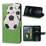 Solidenz bookcase iPhone 12 - iPhone 12 Pro - Voetbal Main Image