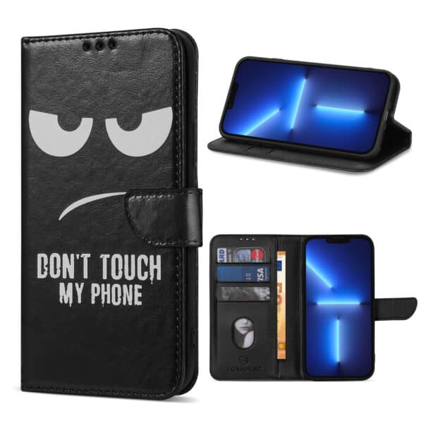 Solidenz bookcase iPhone 13 - Don't Touch Me