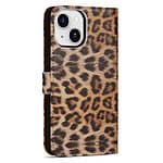 Solidenz bookcase iPhone 13 - Luipaard - 2