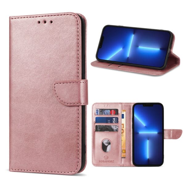 Solidenz bookcase iPhone 13 - Roségoud
