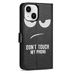 Solidenz bookcase iPhone 14 - Don't Touch Me - 2