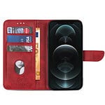 Solidenz bookcase iPhone 14 Plus - Rood - 3