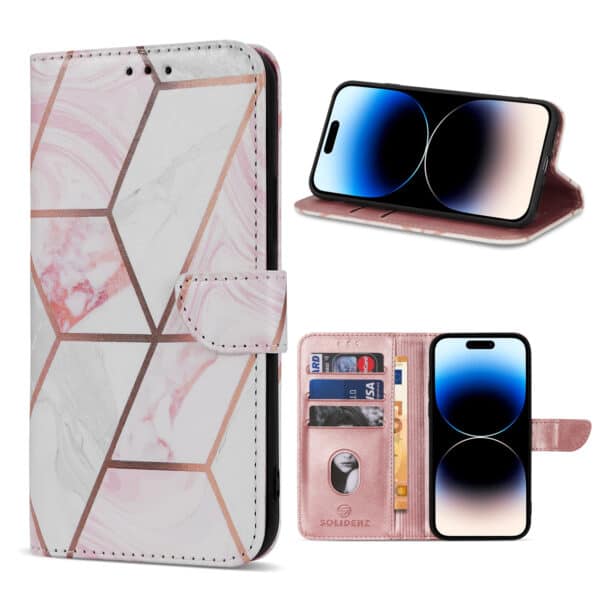 Solidenz bookcase iPhone 15 - Marmer