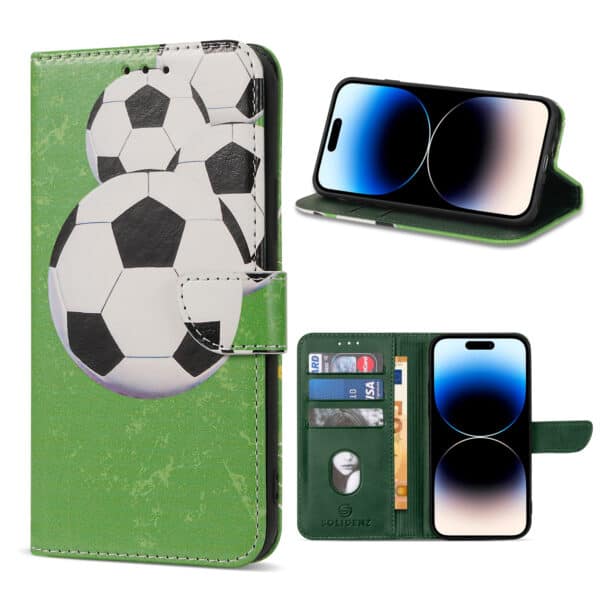 Solidenz bookcase iPhone 15 Pro Max - Voetbal