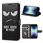 Solidenz bookcase iPhone SE (2022 / 2020)  - iPhone 8 en iPhone 7 - Don't Touch Me Main Image
