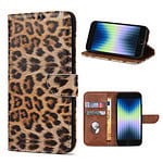 Solidenz bookcase iPhone SE (2022 / 2020)  - iPhone 8 en iPhone 7 - Luipaard Main Image