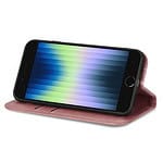 Solidenz bookcase iPhone SE (2022 / 2020)  - iPhone 8 en iPhone 7 - Roségoud - 4