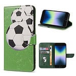 Solidenz bookcase iPhone SE (2022 / 2020)  - iPhone 8 en iPhone 7 - Voetbal Main Image