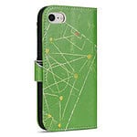 Solidenz bookcase iPhone SE (2022 / 2020)  - iPhone 8 en iPhone 7 - Voetbal - 2