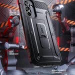 Supcase 360 Backcase met screenprotector Samsung A54 - Zwart - 5