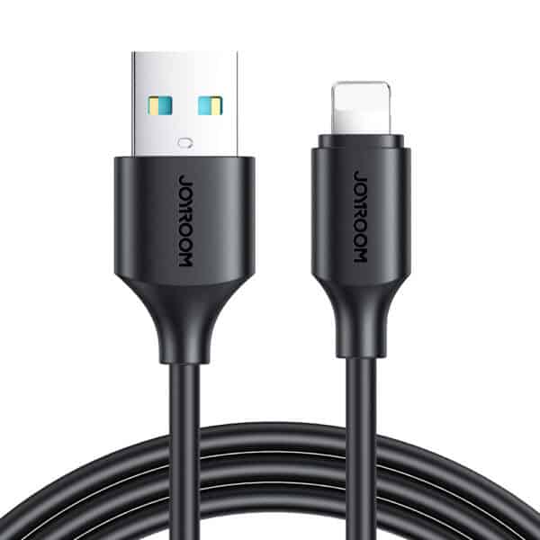 Joyroom 2.4A Lightning kabel 1m - Snellader - Zwart