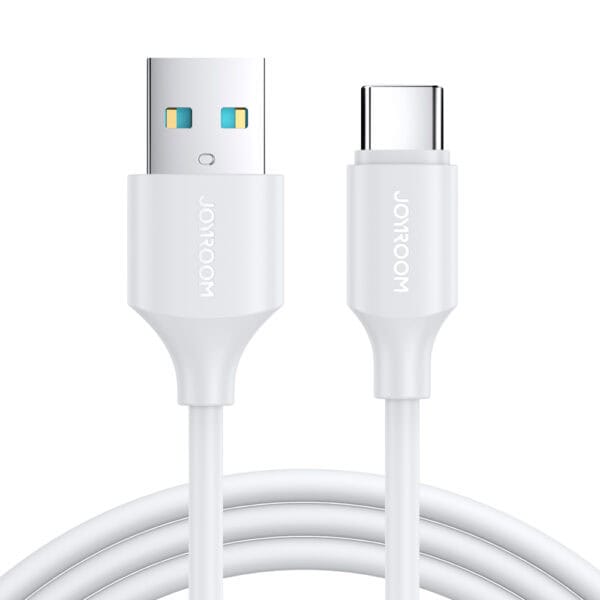 Joyroom 3A USB-C kabel 2m - Snellader - Wit