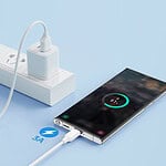 Joyroom 3A USB-C kabel 1m - Snellader - Wit - 3
