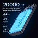 Joyroom Powerbank - Zwart - 15W - 20000mAh - 2