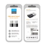 Joyroom USB 2.0 A naar USB-C Adapter 2-Pack - Zwart - 7