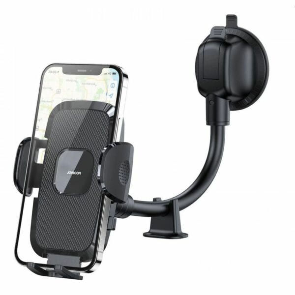 Joyroom telefoonhouder - voorruit en dashboard - zwart - verstelbaar - universeel
