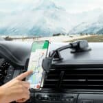 Joyroom telefoonhouder - voorruit en dashboard - zwart - verstelbaar - universeel - 1