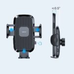 Joyroom telefoonhouder - voorruit en dashboard - zwart - verstelbaar - universeel - 5