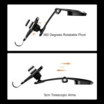 Joyroom universele telefoonhouder - dashboard - zwart - 2