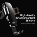 Joyroom universele telefoonhouder - dashboard - zwart - 4