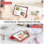 Solidenz Hybrid Hoes iPad Mini 7 / iPad mini 6 - 2024 / 2021 - Rood - 9
