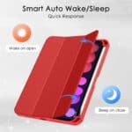 Solidenz Hybrid Hoes iPad Mini 7 / iPad mini 6 - 2024 / 2021 - Rood - 8