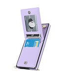 Solidenz Fashion Wallet hoesje met koord Samsung Galaxy S21 FE - Violet - 10