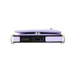 Solidenz Fashion Wallet hoesje met koord Samsung Galaxy S21 FE - Violet - 12