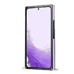 Solidenz Fashion Wallet hoesje met koord Samsung Galaxy S21 FE - Violet - 7