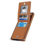 Solidenz Fashion Wallet hoesje met koord Samsung Galaxy S23 Plus - Bruin - 10