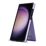 Solidenz Fashion Wallet hoesje met koord Samsung Galaxy S23 Plus - Violet - 9