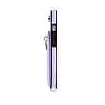 Solidenz Fashion Wallet hoesje met koord iPhone 15 - Violet - 11